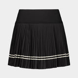 Falda de mujer plisada