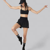 Short 2 en 1 de mujer active