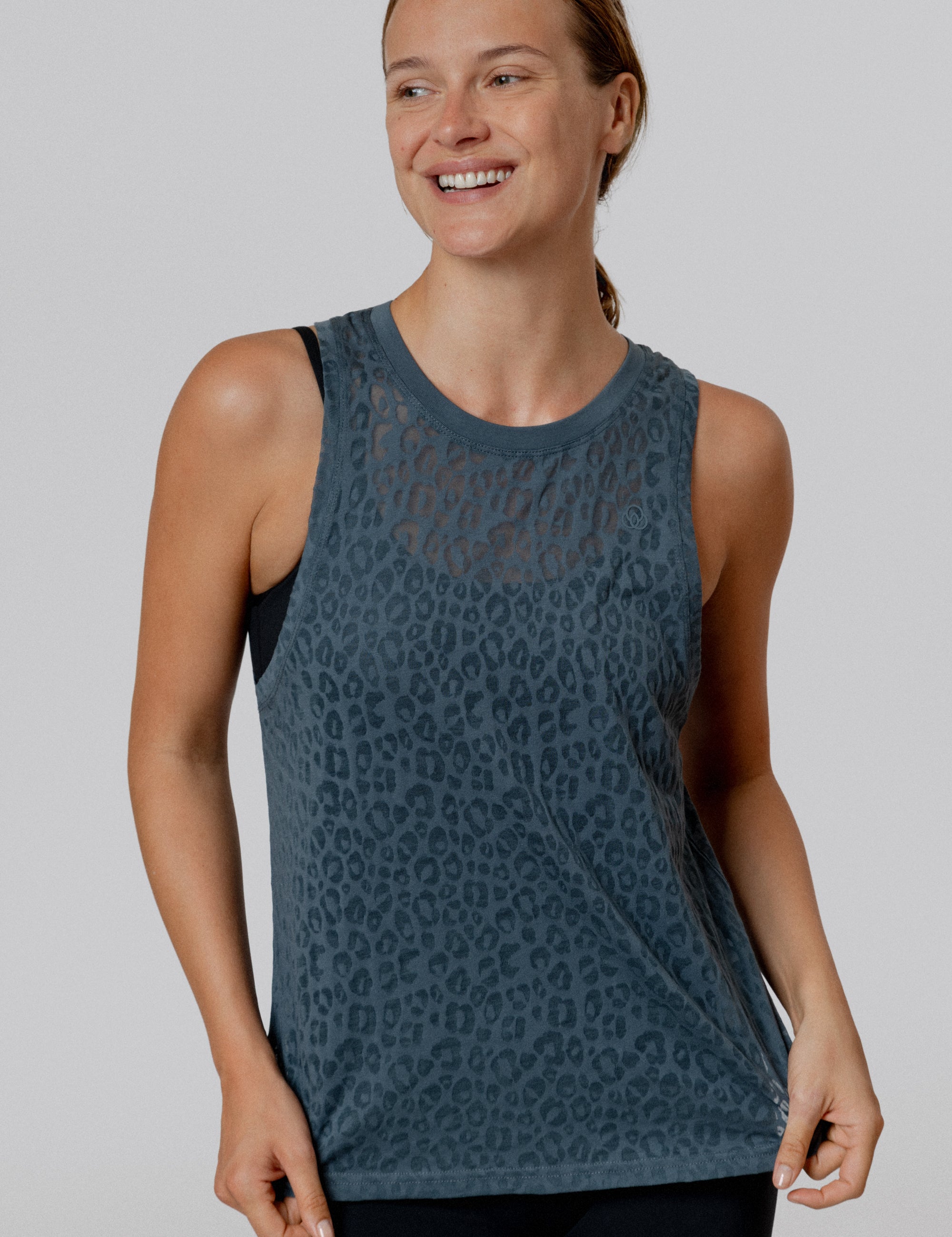 Camiseta Leopardo Tank