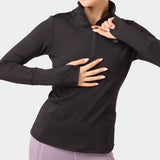 Chaqueta de mujer de media cremallera