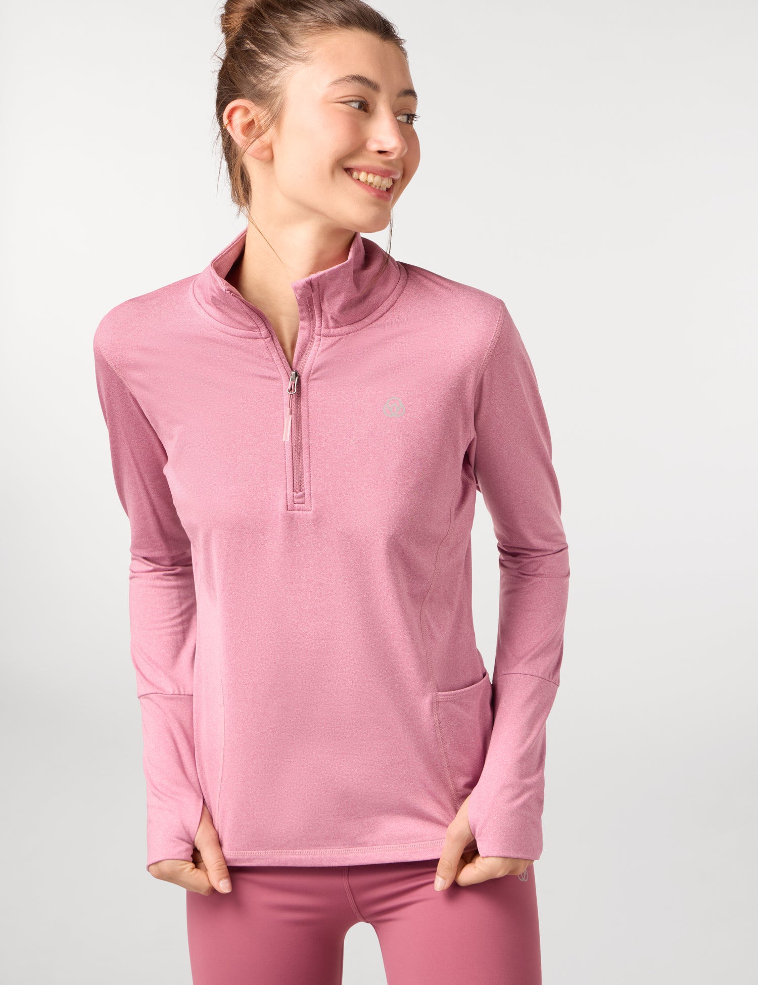 Chaqueta de mujer de media cremallera