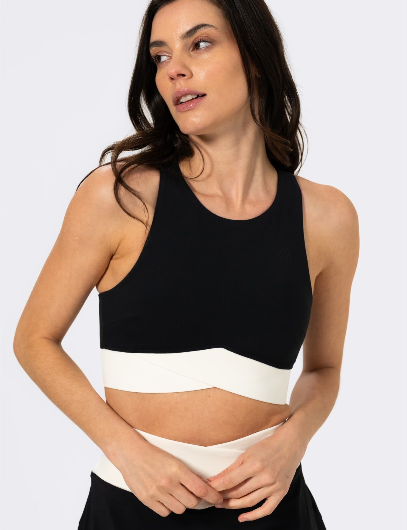 Dúo Crop Falda Negro – 2