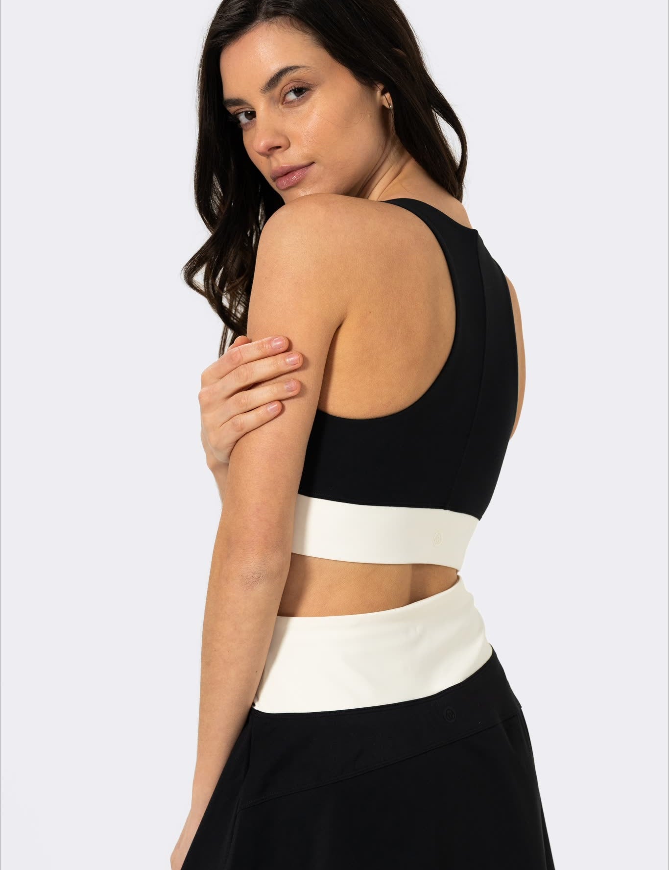Dúo Crop Falda Negro – 3