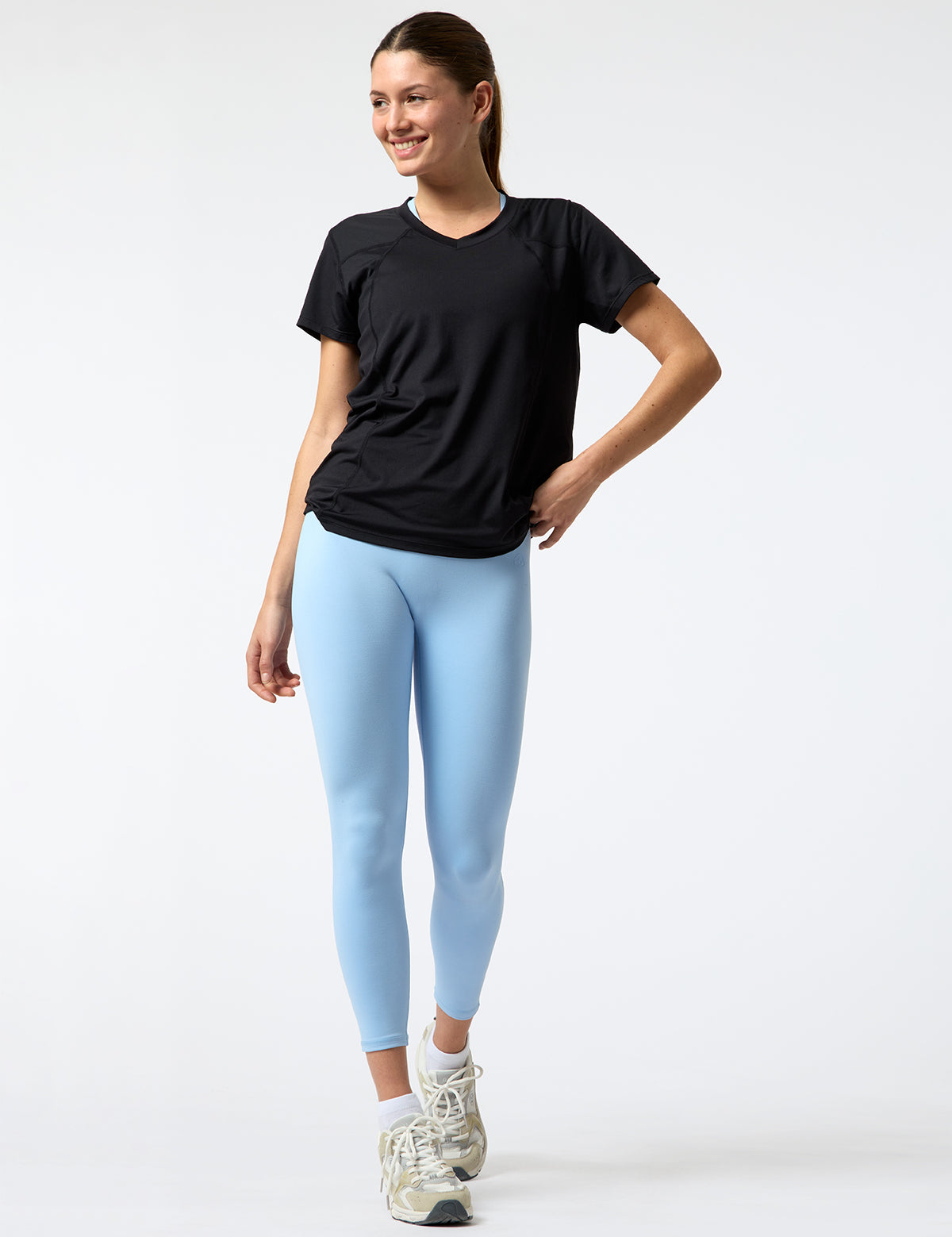 Camiseta Manga Corta V Neck Ali Rec