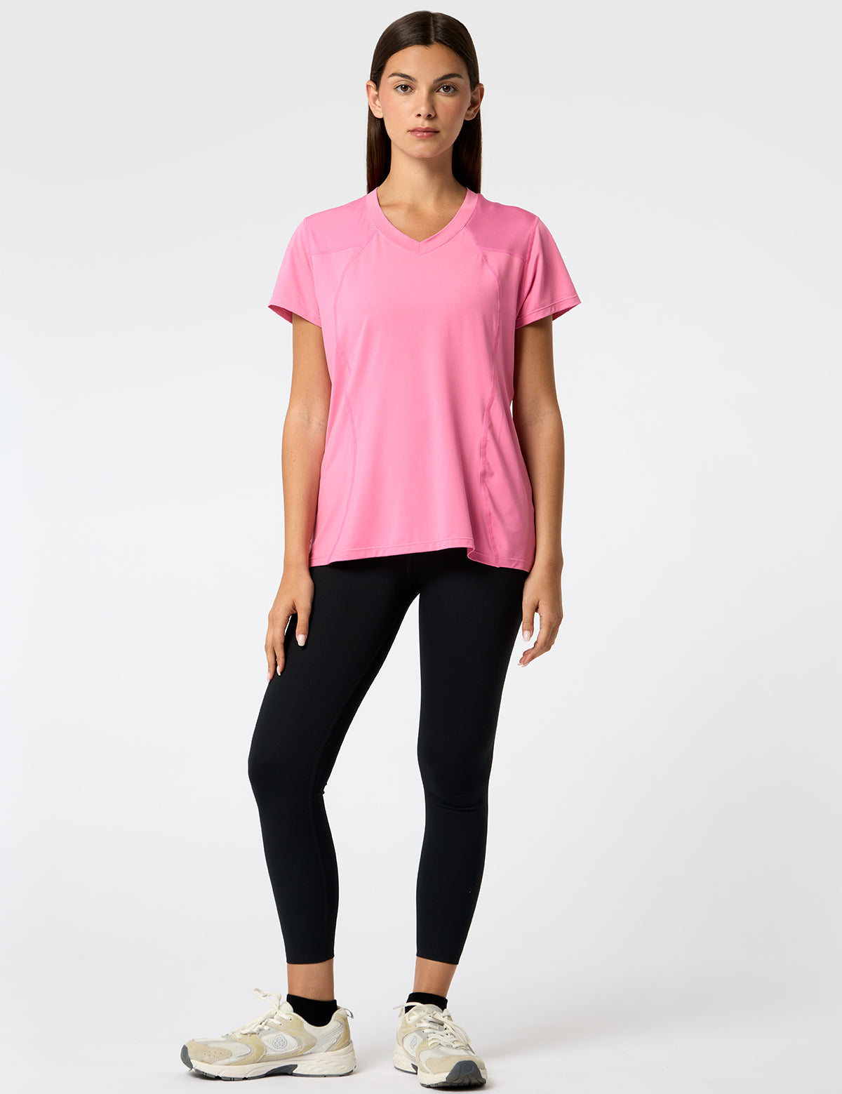 Camiseta Manga Corta V Neck Ali Rec