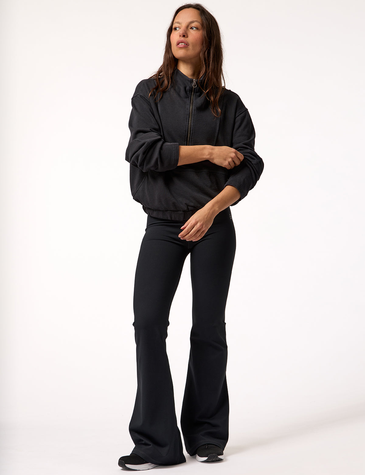 Sudadera Funnel Neck Half Zip