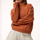 Sudadera Funnel Neck Half Zip