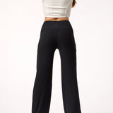 Pantalón Rib Modal Flare Rec