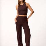 Camiseta Sin Mangas Rib Modal Aloe