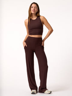 Camiseta Sin Mangas Rib Modal Aloe