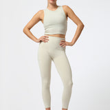 Camiseta Sin Mangas Rib Modal Aloe