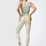 Camiseta Sin Mangas Rib Modal Aloe