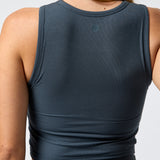 Camiseta Sin Mangas Rib Modal Aloe