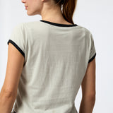 Camiseta Manga Corta Lina Aloe