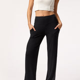 Camiseta Sin Mangas Crop Top Rib Aloe