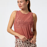 Camiseta Sin Mangas Tank Crop Mesh Rec