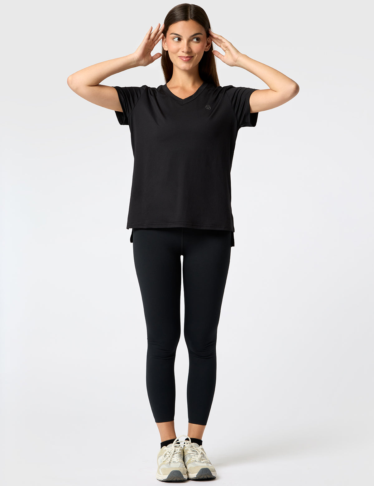 Camiseta Manga Corta V Neck Rec