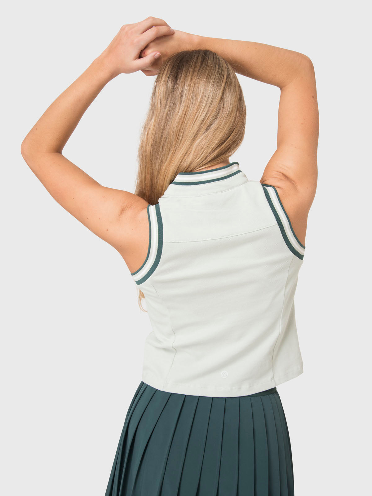 Camiseta sin mangas Ubeda verde claro - vista 2