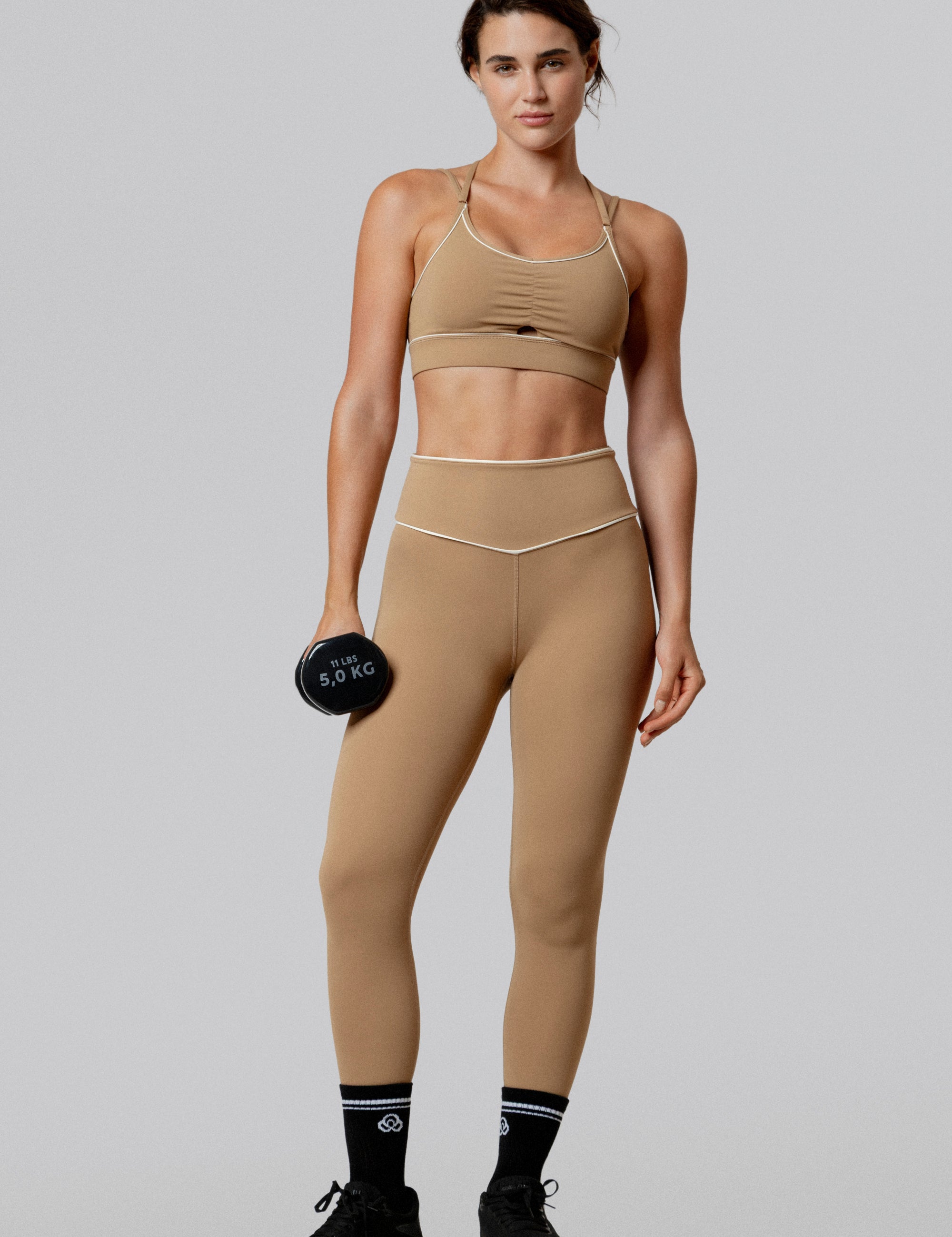 Leggings Mujer Piping Tobilleros