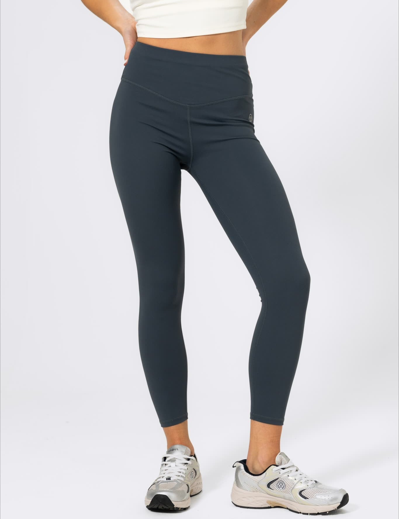 Leggings Emma Aloe – Gris oscuro