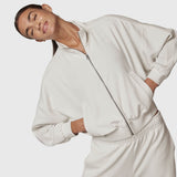 Sudadera con cremallera Modal Aloe