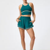 Sujetador Deportivo Form Open Back Aloe