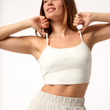 Sujetador Deportivo Crop Backless Aloe