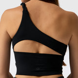Sujetador Deportivo Crop 1 Shoulder Aloe