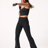 Leggings Open Hem Flare Aloe