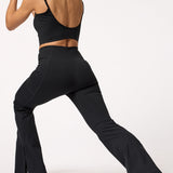 Leggings Open Hem Flare Aloe