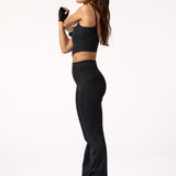 Leggings Open Hem Flare Aloe